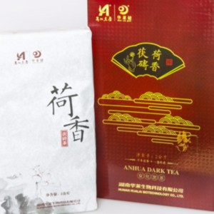 Lotus parfumat ceai fuzhuan hunan ahhua ceai negru ceai de îngrijire a sănătății